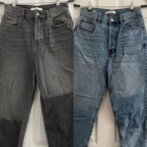 2 Two-Tone High Rise Jeans Pacsun